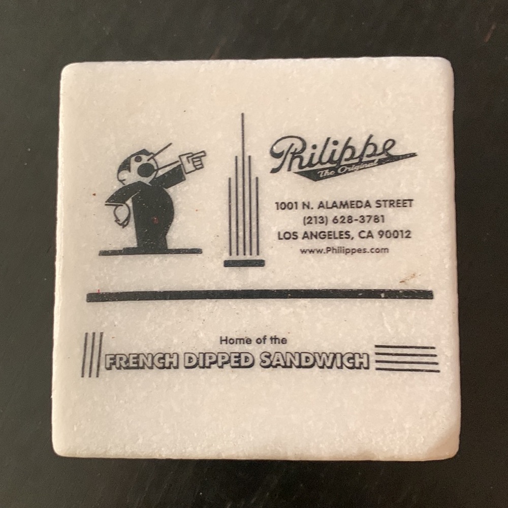 Set of four marble coasters - Picture 5 of 6